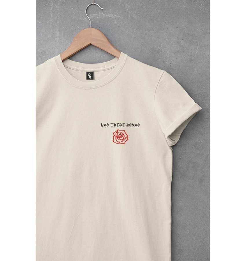 Camiseta 13 Rosas minimalista