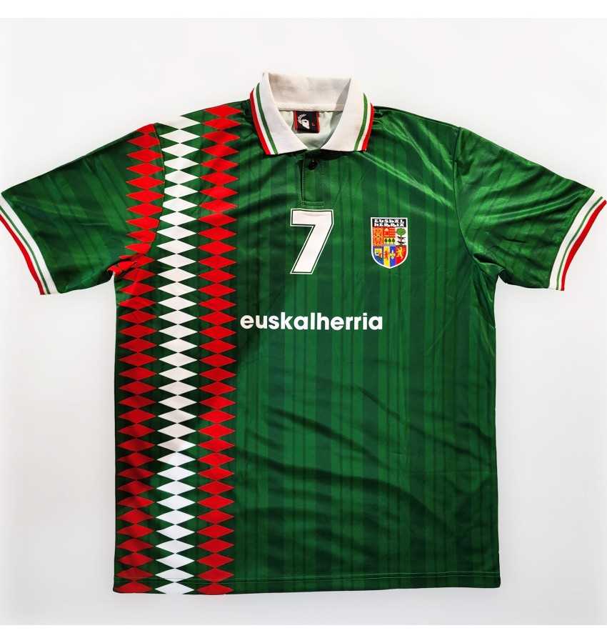 Camiseta fútbol Euskal Herria 90's
