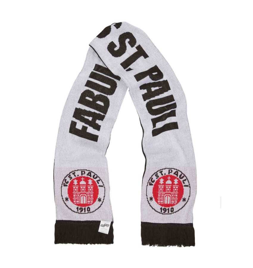 BUFANDA "WE LOVE ST.PAULI" MARRÓN