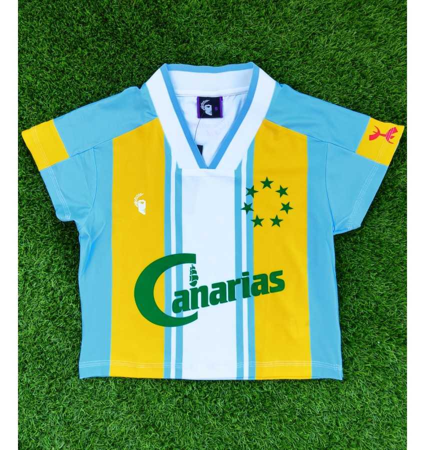 CANARIAS FUTBOL CROP TOP