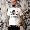 CAMISETA ST.PAULI CALAVERA BLANCO