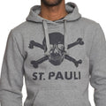 SUDADERA ST.PAULI CAPUCHA GRIS