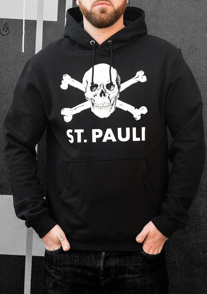 SUDADERA ST.PAULI  CAPUCHA NEGRA