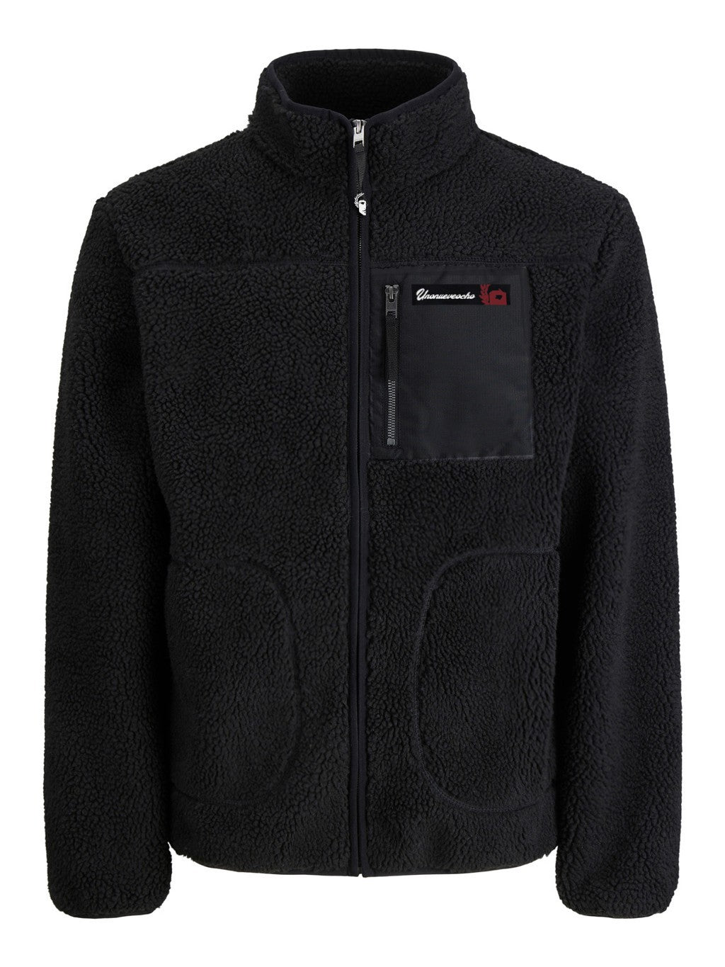 Chaqueta borrego polar Txindoki negro unisex