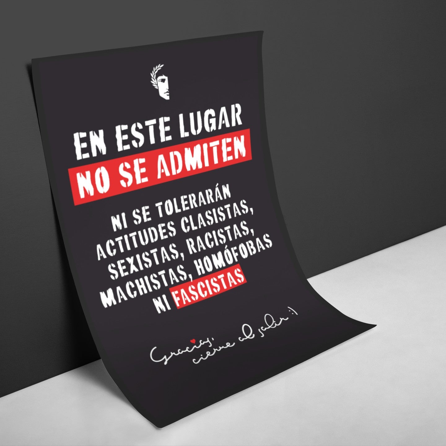 Póster "En este lugar" cartel