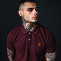 Polo Roma granate