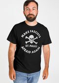 CAMISETA MAKE FASCIST AFRAID AGAIN  ST.PAULI