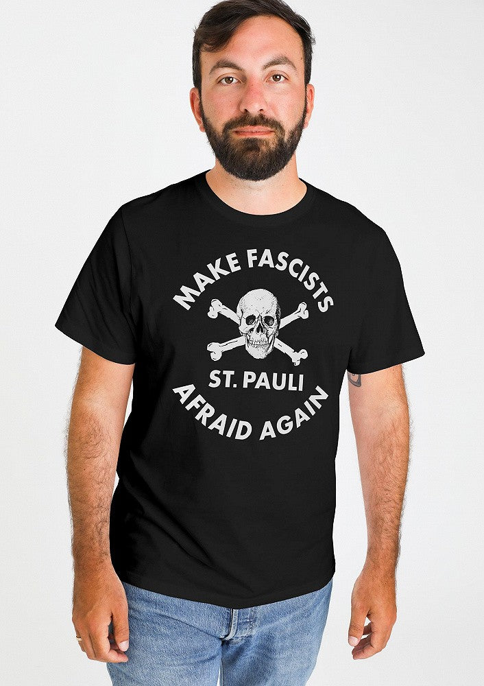 CAMISETA MAKE FASCIST AFRAID AGAIN  ST.PAULI