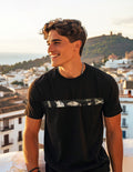 Camiseta Gernika stripe negra