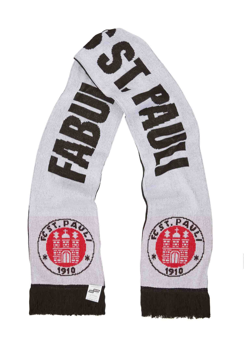 BUFANDA "WE LOVE ST.PAULI" MARRÓN