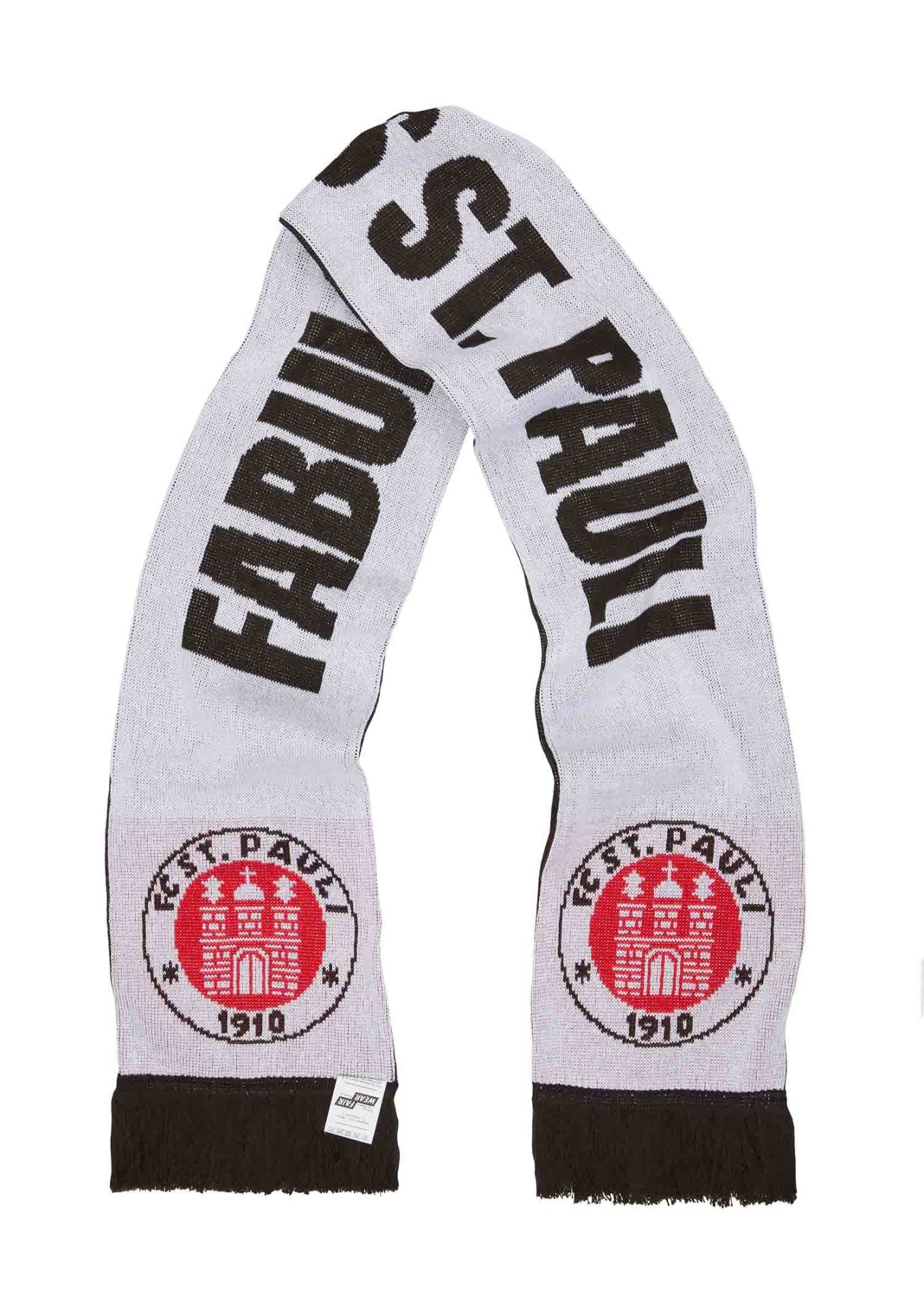 BUFANDA "WE LOVE ST.PAULI" MARRÓN