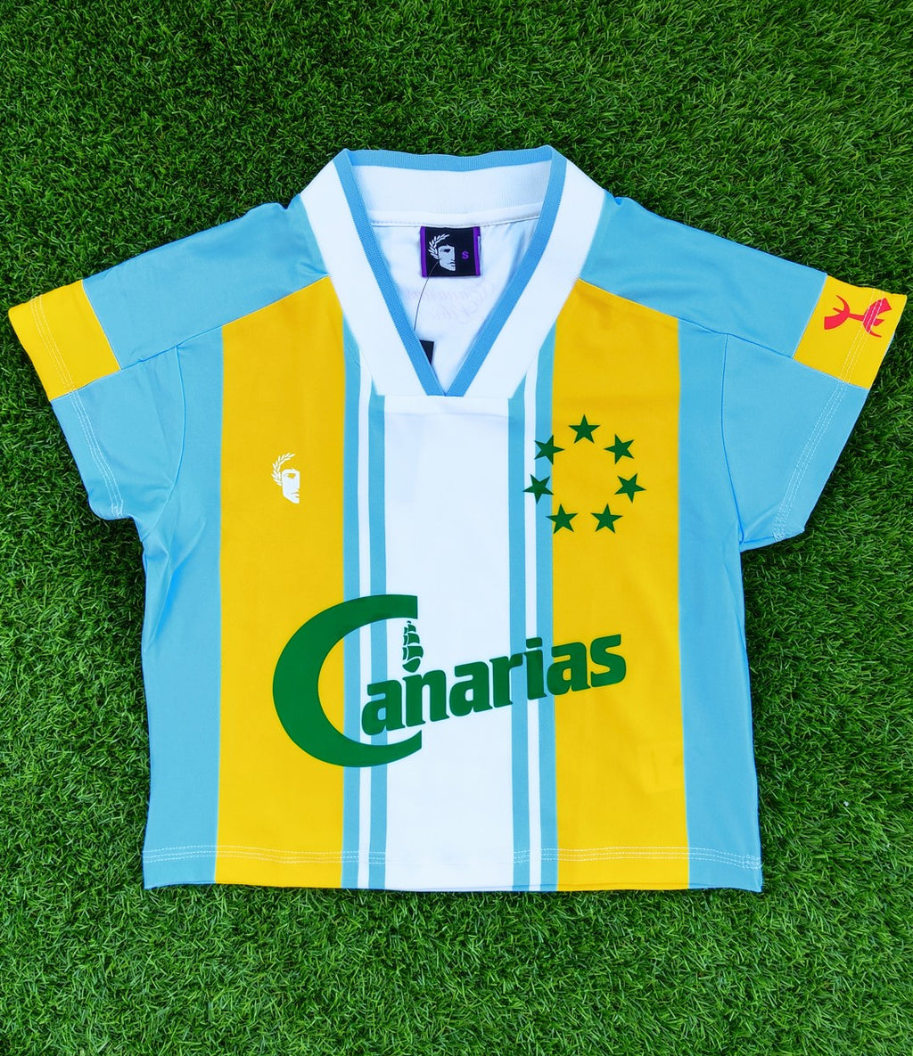 CANARIAS FUTBOL CROP TOP