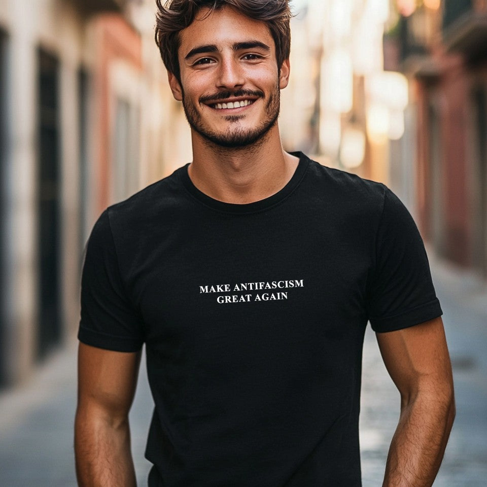 CAMISETA MAKE ANTIFASCISM GREAT AGAIN