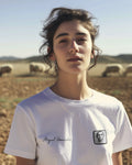 CAMISETA MIGUEL HERNÁNDEZ MUJER BLANCA
