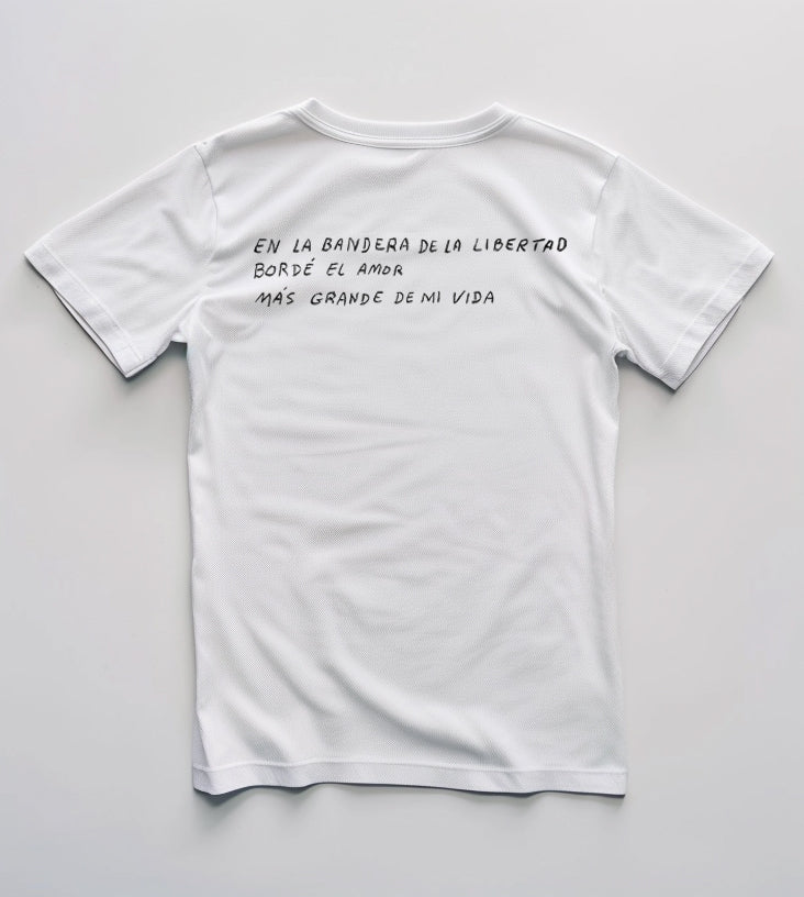 CAMISETA GARCIA LORCA MUJER BLANCA