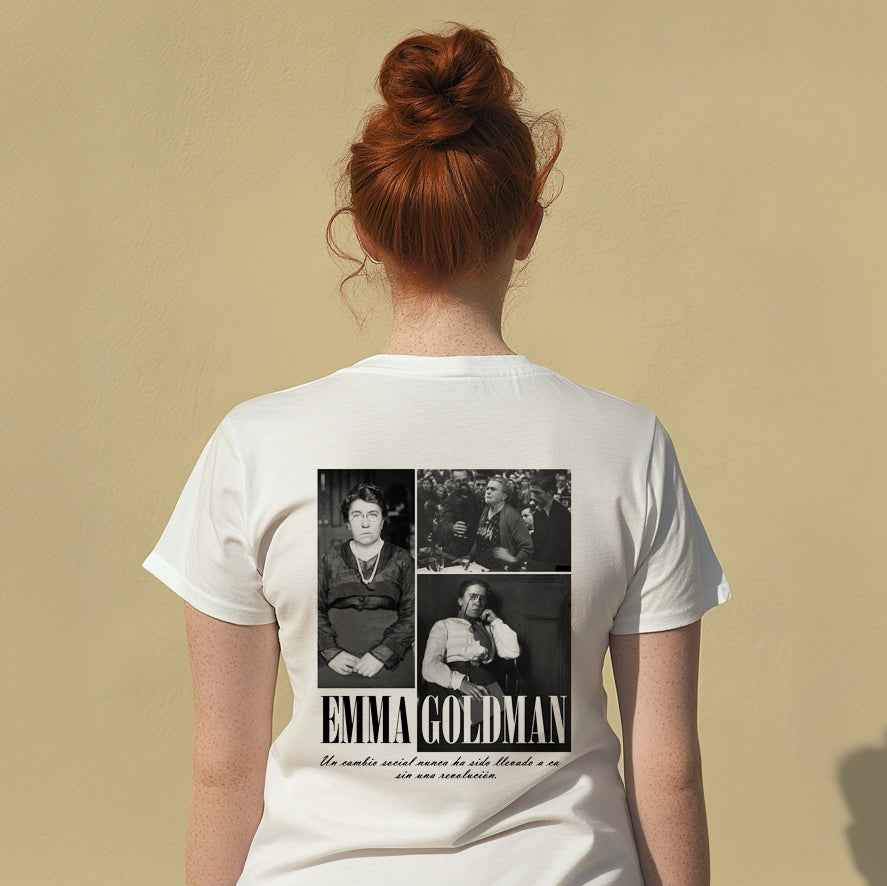 CAMISETA EMMA GOLDMAN MUJER