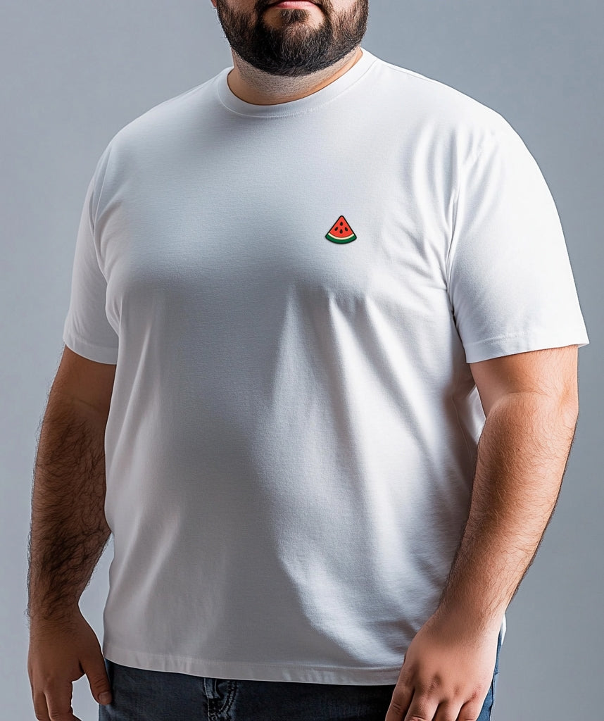CAMISETA PALESTINA LIBRE OVERSIZE UNISEX BLANCA