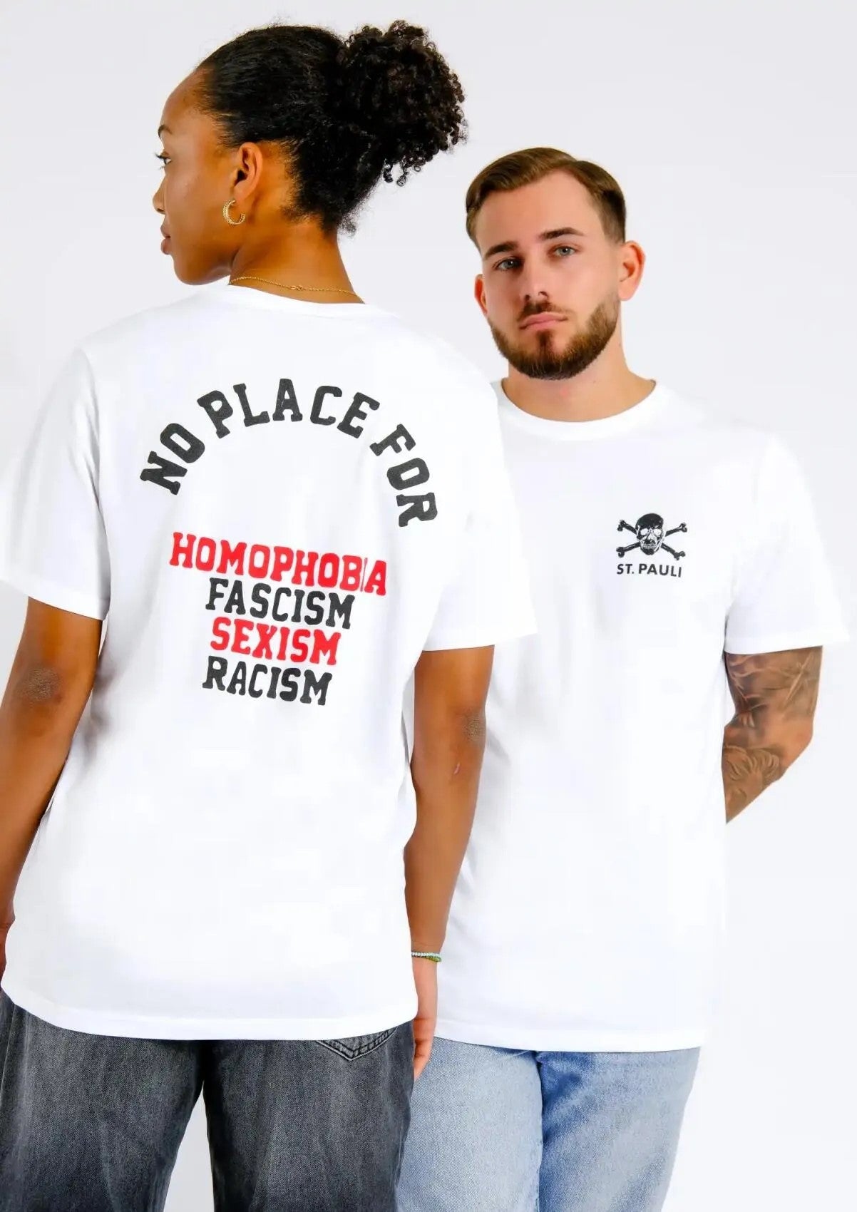 CAMISETA ST.PAULI NO PLACE FOR