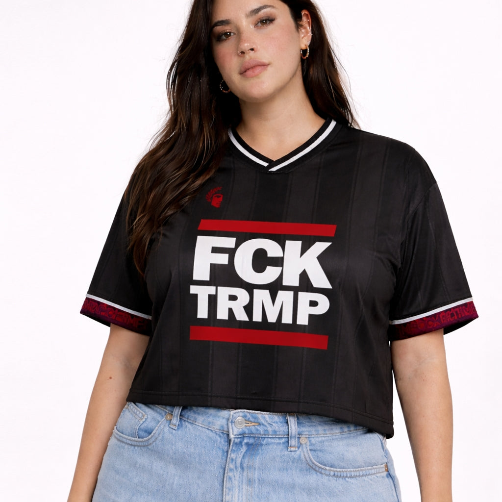 FCK TRMP DEPORTE MUJER