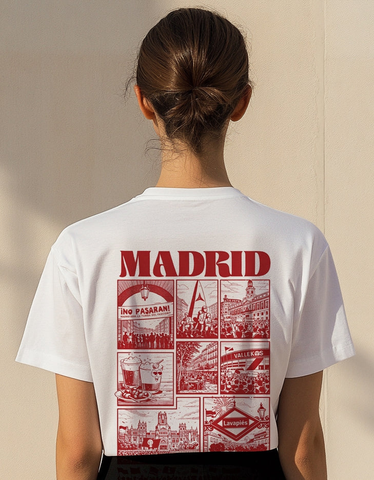 CAMISETA MUJER MADRID