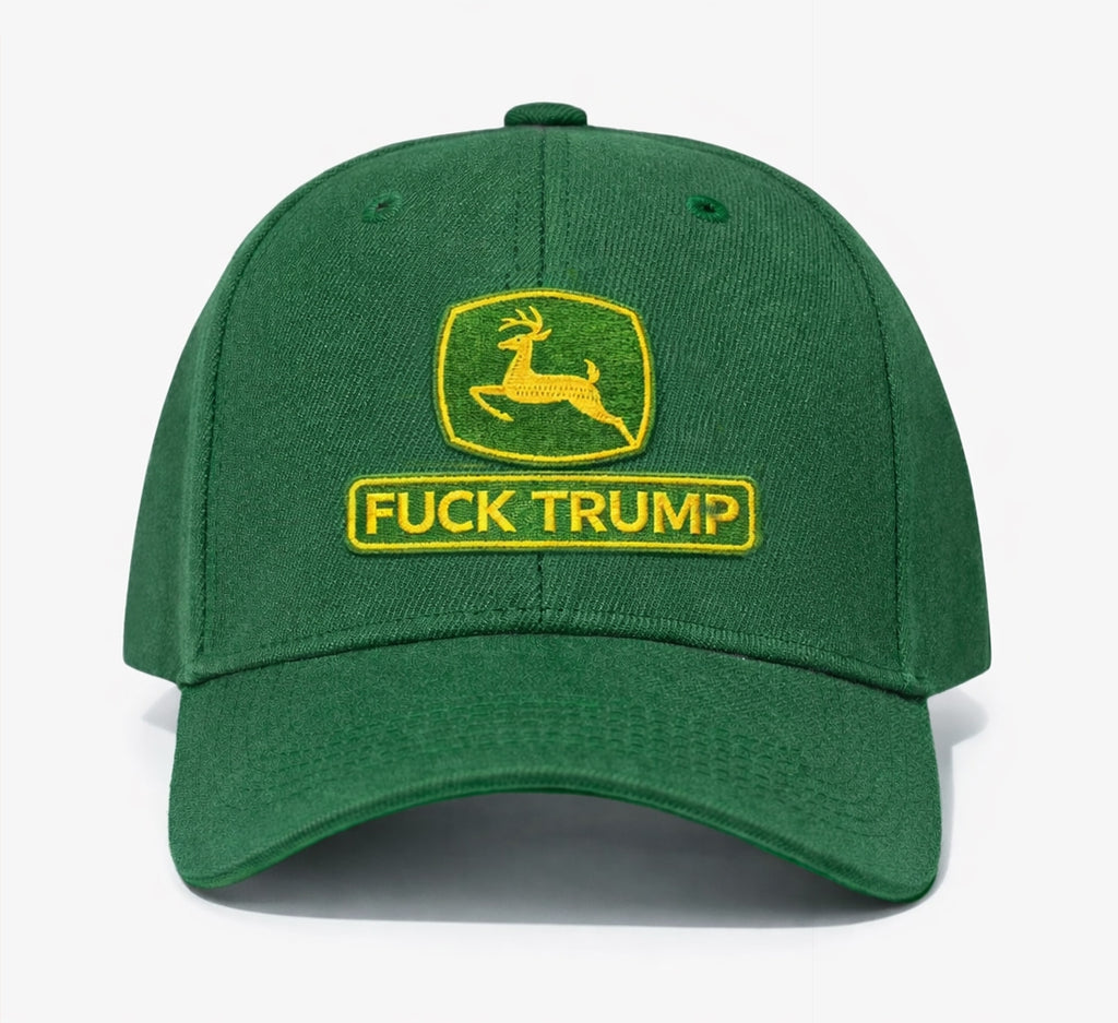 GORRA VERDE FUCK TRUMP