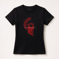 CAMISETA LOGO MUJER NEGRA