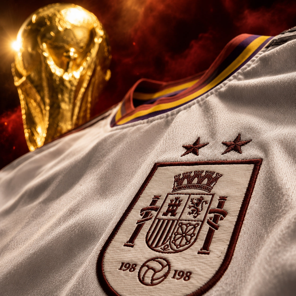 CAMISETA BICAMPEONES SELECCIÓN REPUBLICANA 2026 DOS ESTRELLAS