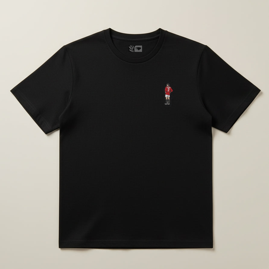 CAMISETA OVERSIZED BORDADO CANTONA 7 UNISEX