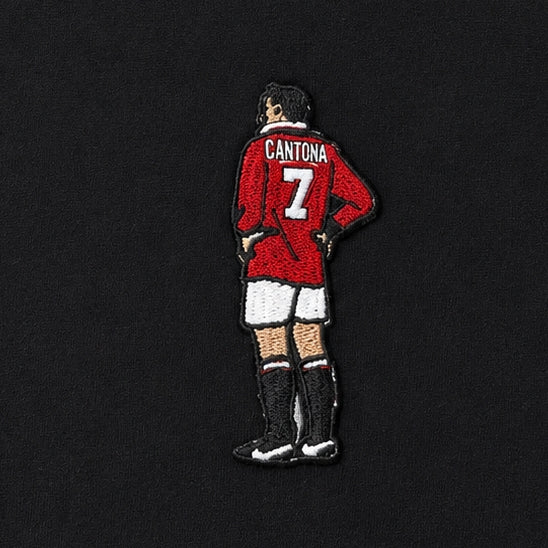 CAMISETA OVERSIZED BORDADO CANTONA 7 UNISEX