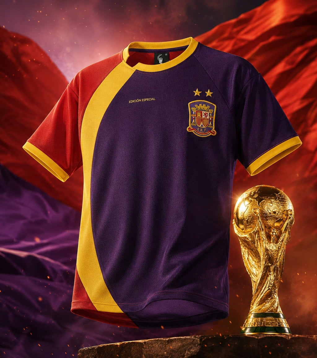 Camiseta Selección Republicana Fútbol Bicampeones dos estrellas