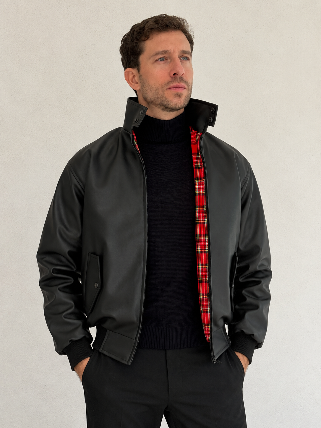 HARRINGTON DE PIEL / VEGANA