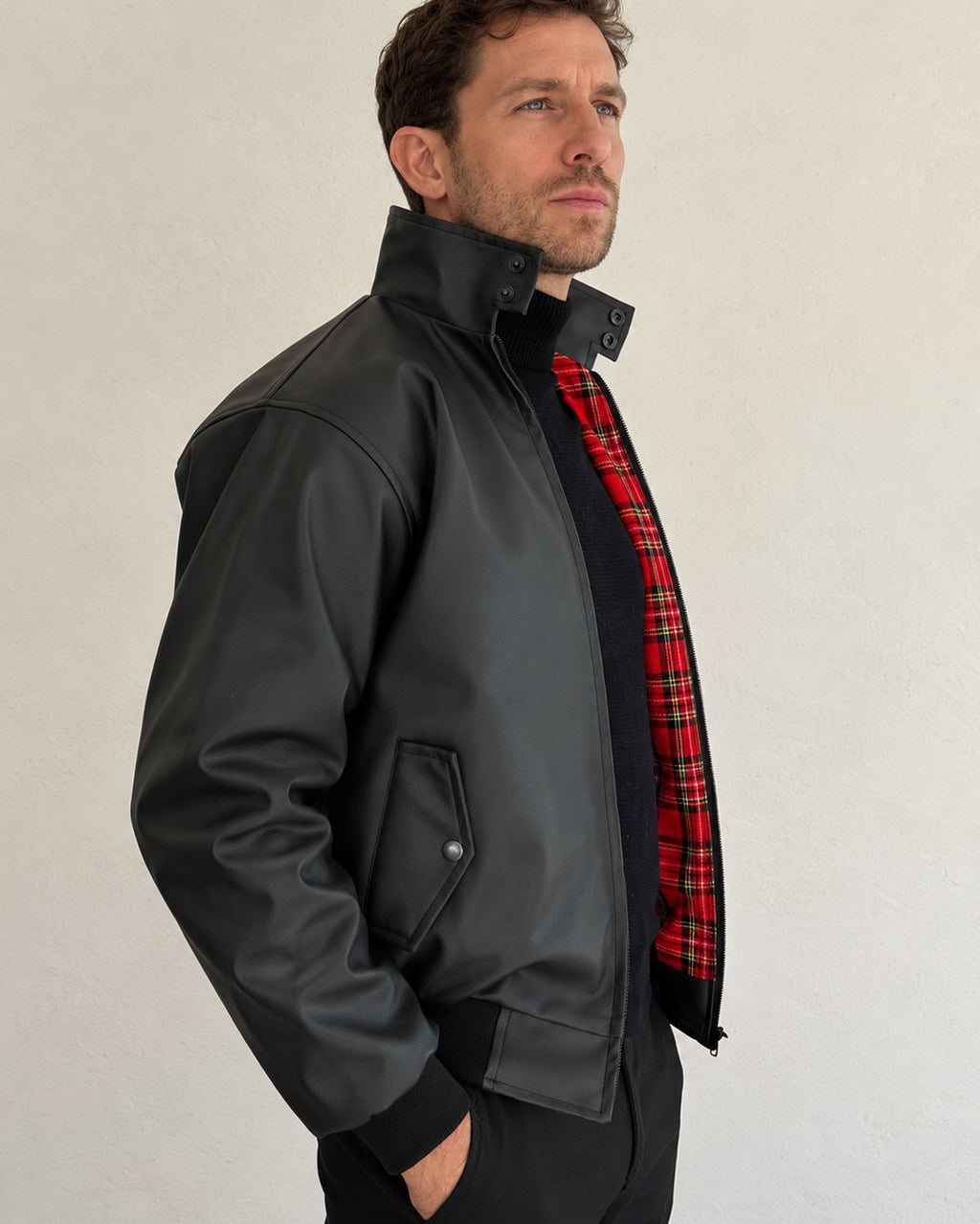 HARRINGTON DE PIEL / VEGANA