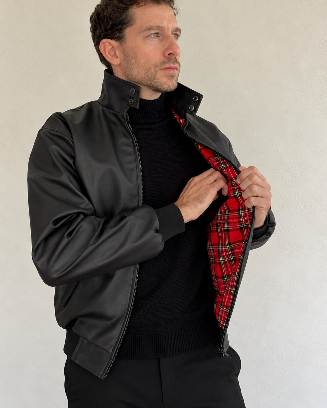 HARRINGTON DE PIEL / VEGANA