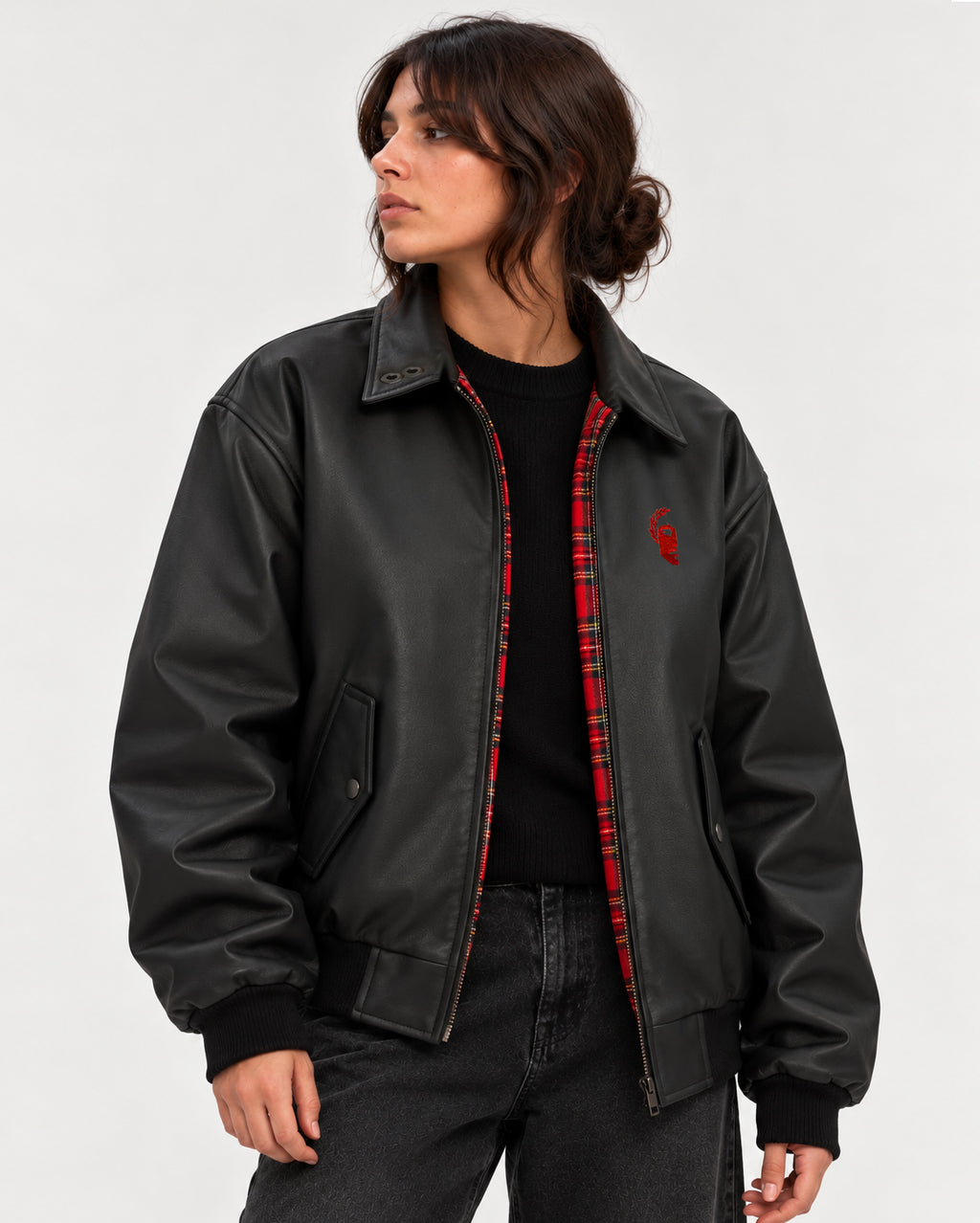 HARRINGTON DE PIEL / VEGANA
