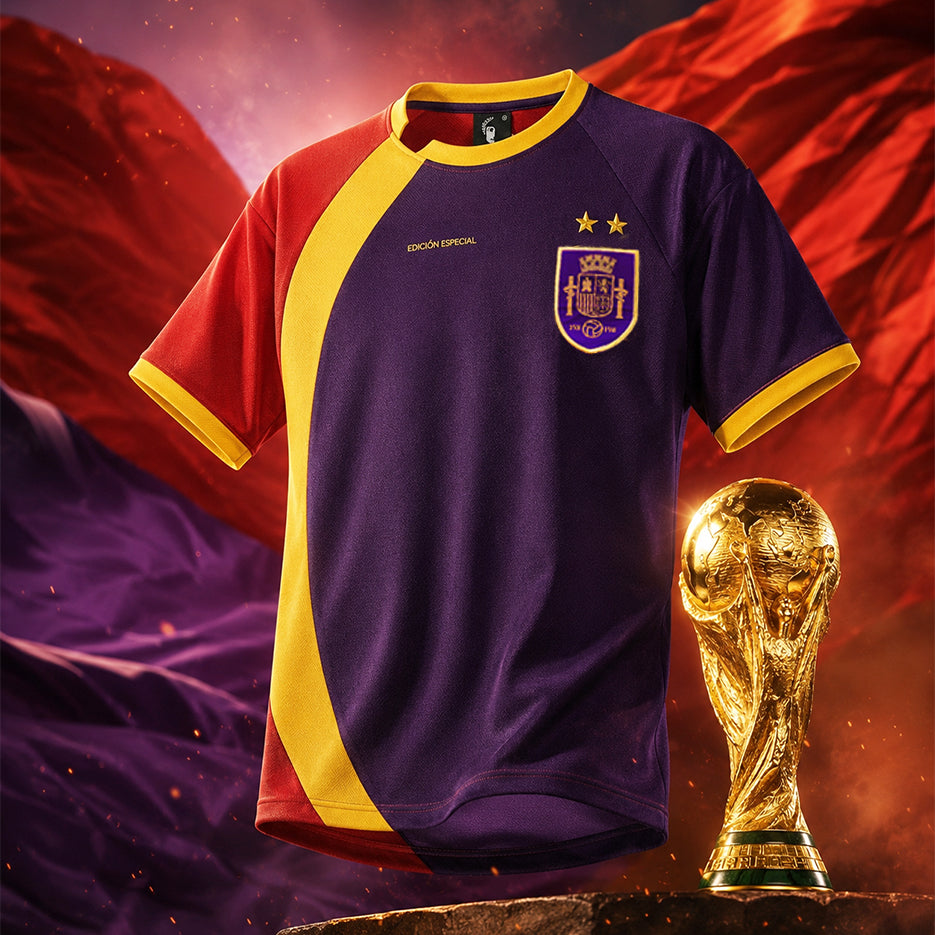 Camiseta Futbol Selección Republicana Bicampeones Escudo 2026